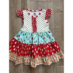 Toddler Girls Chris N Missy Holiday Dress Size 3